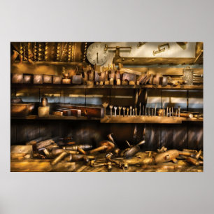 Woodworker - Planes & Augers Poster