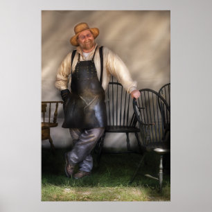 Woodworker - The Chair Maker Poster