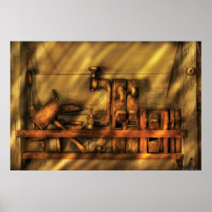 Woodworker - Wood Working Tools Poster