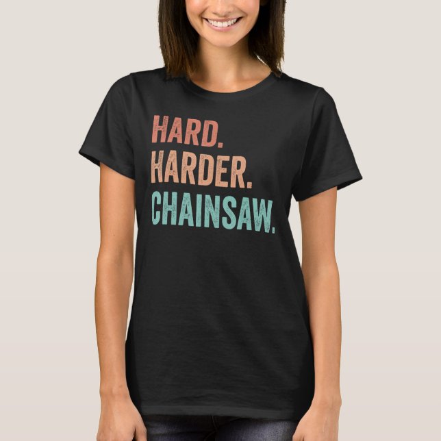 Woodworker Woodworking Chainsaw_2 T-Shirt (Front)