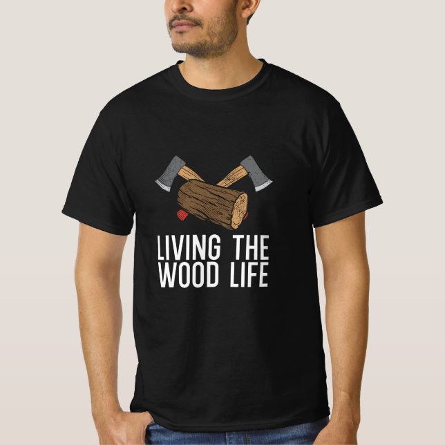Woodworker Woodworking Gift T-Shirt (Front)