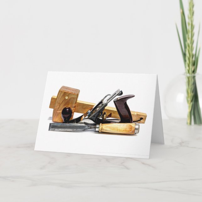 Woodworking Card (Front)