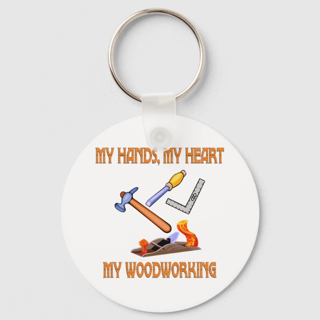 Woodworking Keychain (Front)