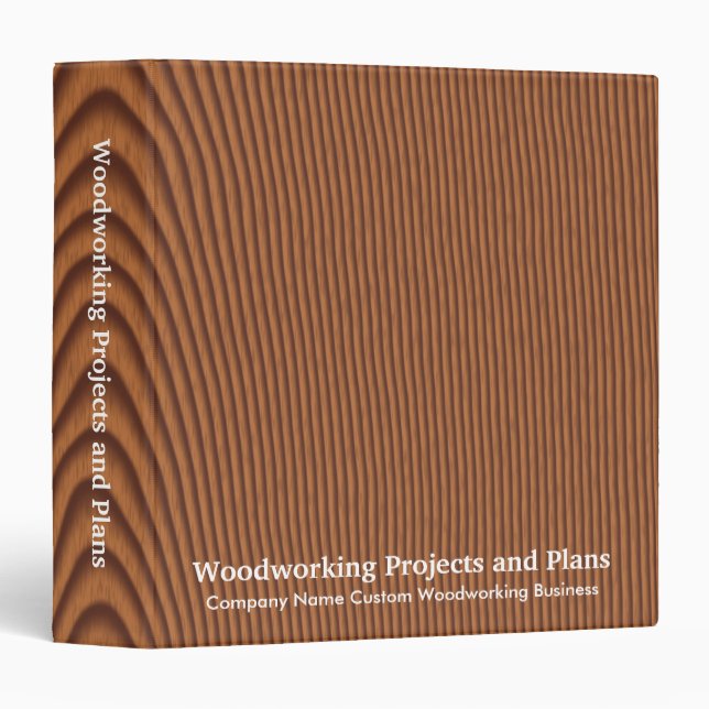 Woodworking Projects and Plans Walnut Binder (Front/Spine)