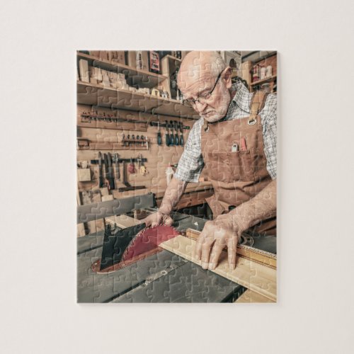 Woodworking Puzzles I Woodworker Cutting Wood