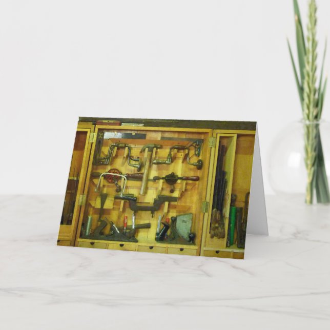 Woodworking Tools Card (Front)