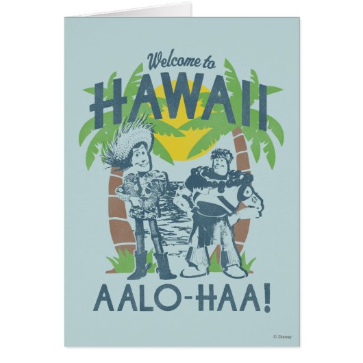 Woody and Buzz - Welcome To Hawaii (Front)