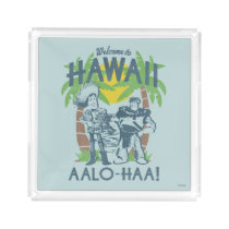 Woody and Buzz - Welcome To Hawaii Acrylic Tray