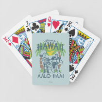 Woody and Buzz - Welcome To Hawaii Bicycle Playing Cards