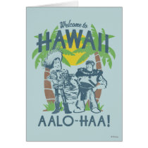 Woody and Buzz - Welcome To Hawaii Cards