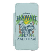 Woody and Buzz - Welcome To Hawaii iPhone SE/5/5s Wallet Case