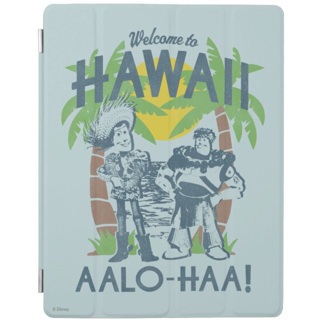Woody and Buzz - Welcome To Hawaii iPad Smart Cover (Front)