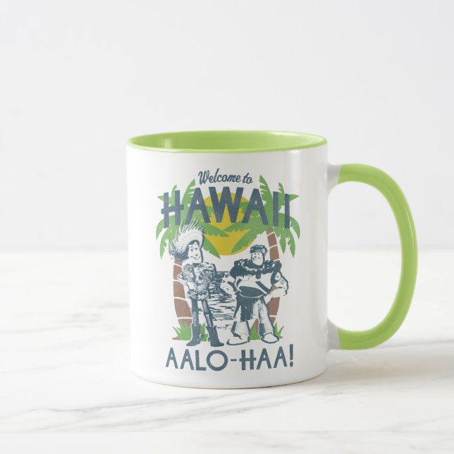 Woody and Buzz - Welcome To Hawaii Mug (Right)