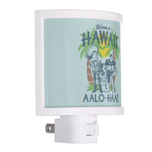 Woody and Buzz - Welcome To Hawaii Night Light (Right)