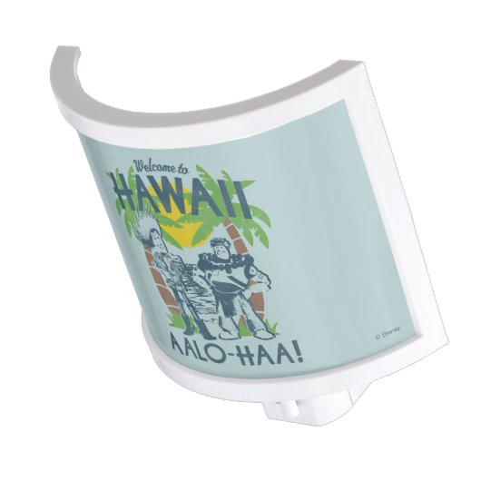 Woody and Buzz - Welcome To Hawaii Night Light (Angled)