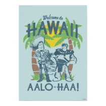 Woody and Buzz - Welcome To Hawaii Poster