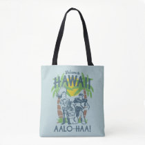 Woody and Buzz - Welcome To Hawaii Tote Bag