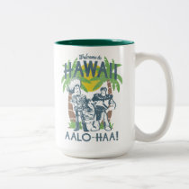 Woody and Buzz - Welcome To Hawaii Two-Tone Coffee Mug