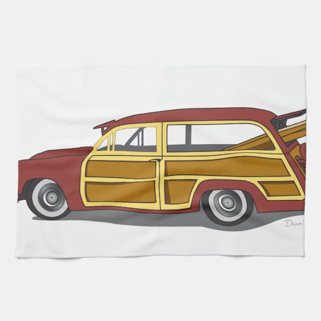 Woody Car Towel (Horizontal)