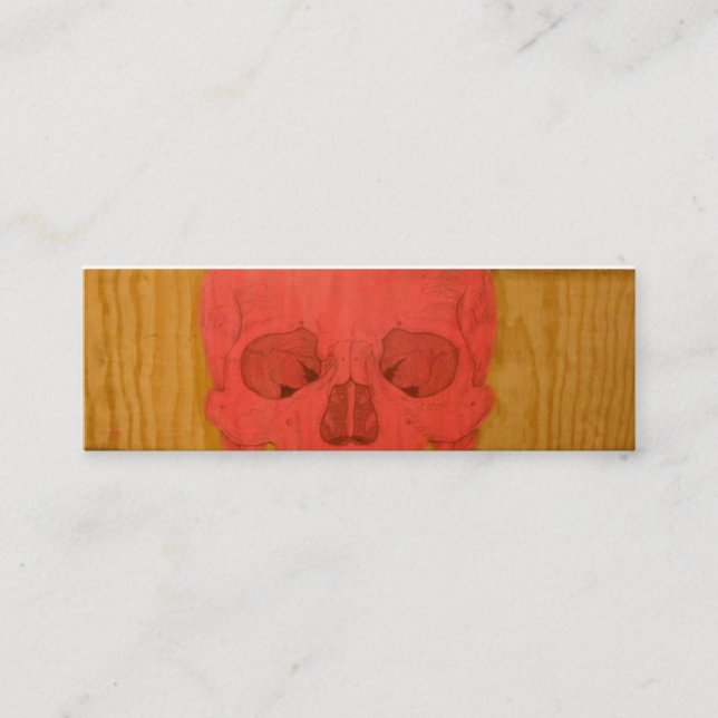 Woody - Customized - Customized Mini Business Card (Front)