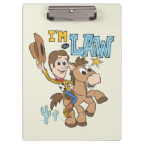 Woody "I'm The Law" Clipboard