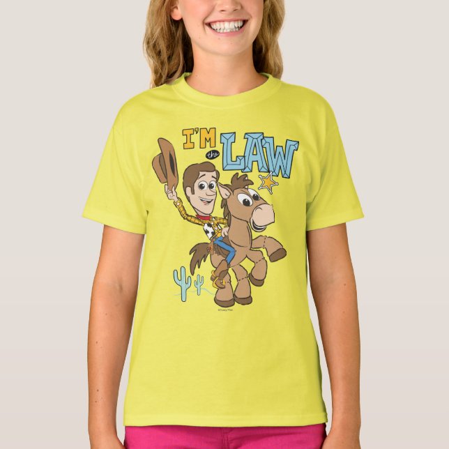Woody "I'm The Law" T-Shirt (Front)
