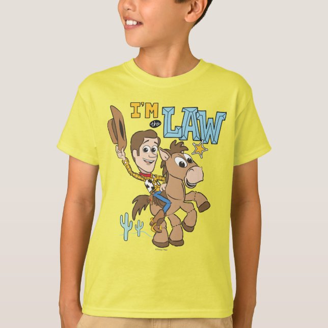 Woody "I'm The Law" T-Shirt (Front)