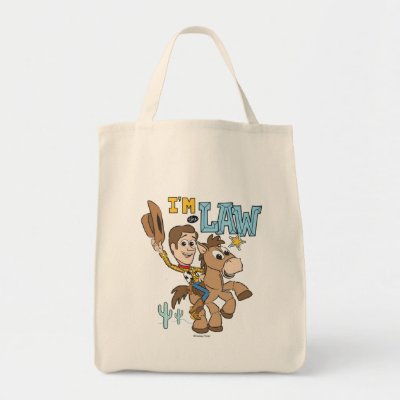 Woody "I'm The Law" Tote Bag