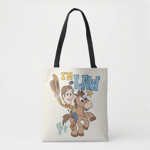 Woody Im The Law Tote Bag