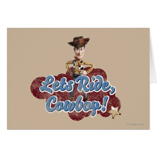 Woody: Lets Ride, Cowboy (Front Horizontal)