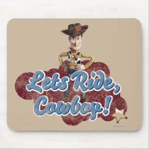Woody: Lets Ride, Cowboy Mouse Pad