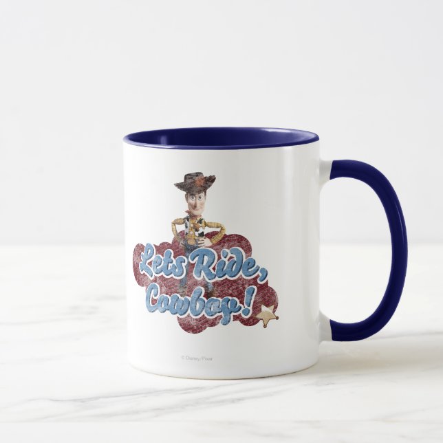 Woody: Lets Ride, Cowboy Mug (Right)
