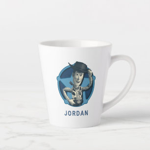 Woody: Sheriff Badge Latte Mug