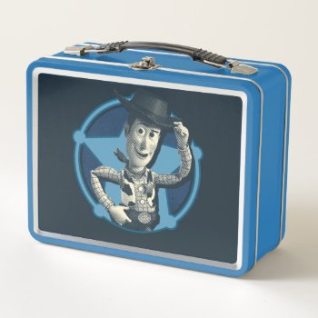 Woody: Sheriff Badge Metal Lunch Box by ToyStory at Zazzle