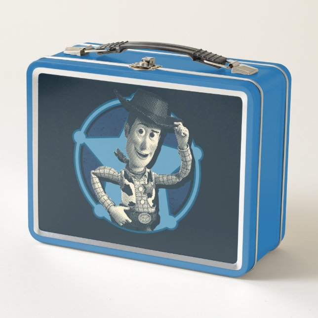 Woody: Sheriff Badge Metal Lunch Box (Front)