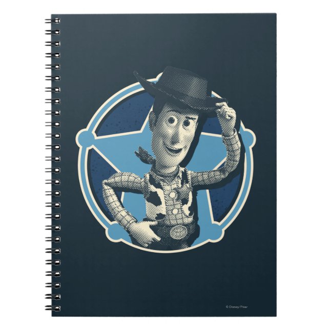 Woody: Sheriff Badge Notebook (Front)