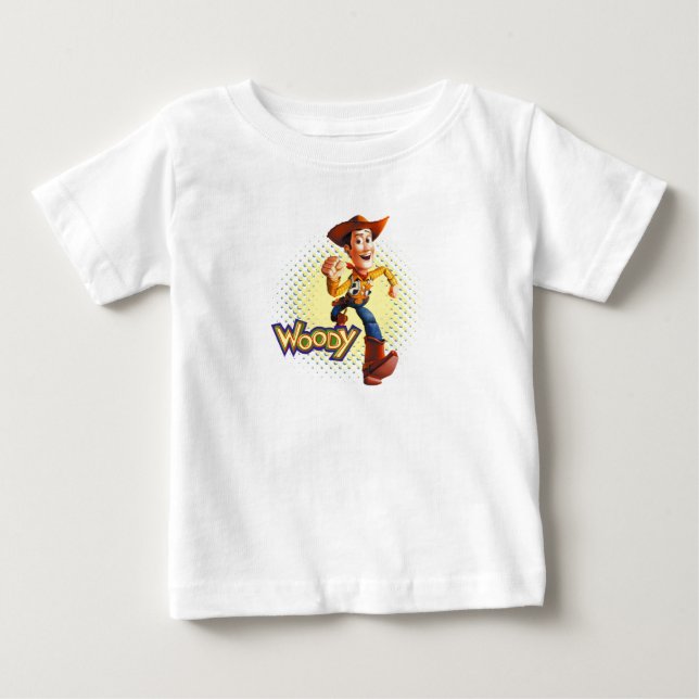 Woody Sheriff Cowboy Disney Baby T-Shirt (Front)