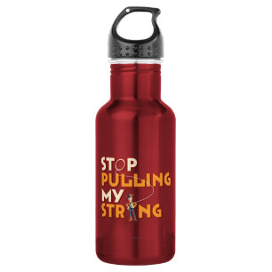 Woody: Stop Pulling My String 1 Water Bottle