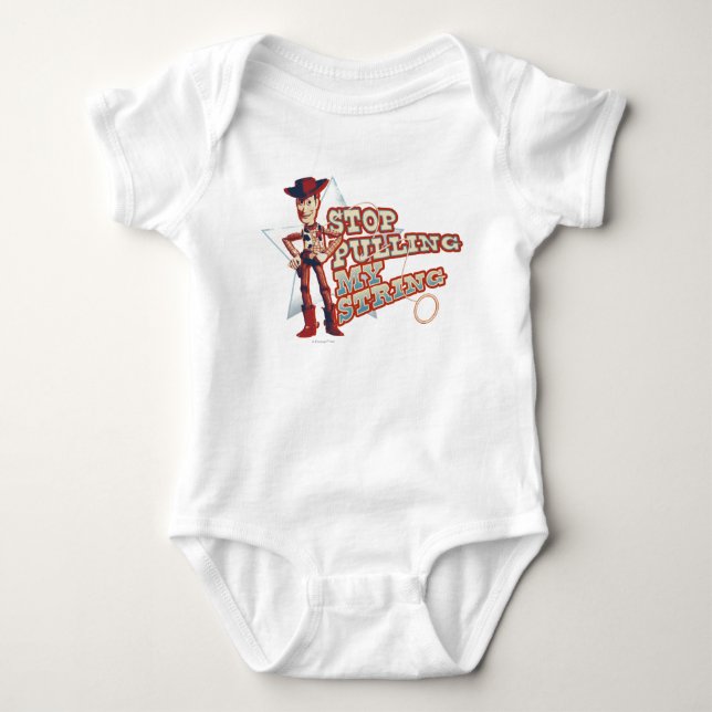 Woody: Stop Pulling My String 2 T-Shirt (Front)