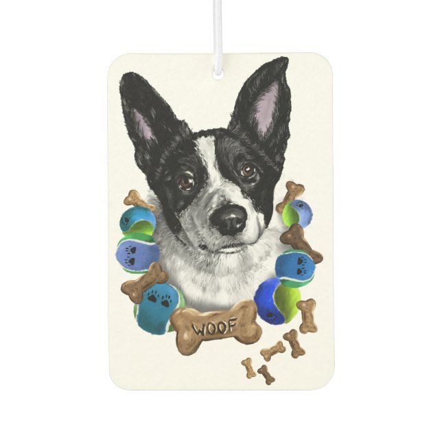 Woof! Air Freshener (Front)