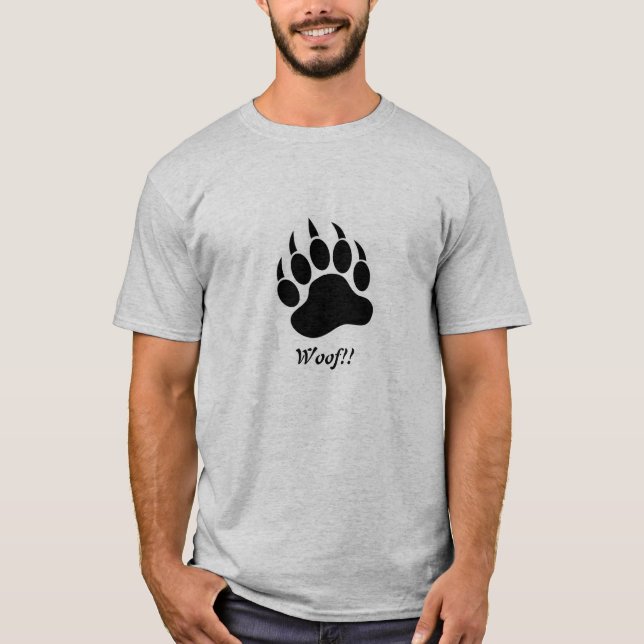 Woof Bear Lover T-shirt (Front)