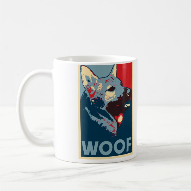 WOOF COFFEE MUG (Left)