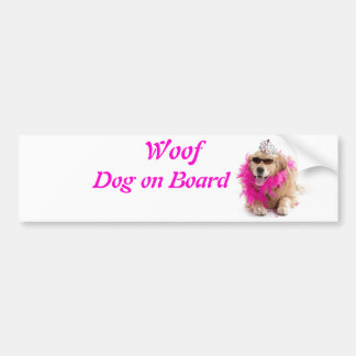 Woof, Collection Postcards, Cards, Badges, Bumper Sticker