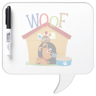 Woof Dog Dry Erase Board