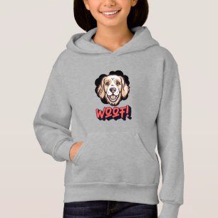 "Woof! Dog Lover's Hoodie" Hoodie