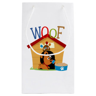 Woof Dog Small Gift Bag