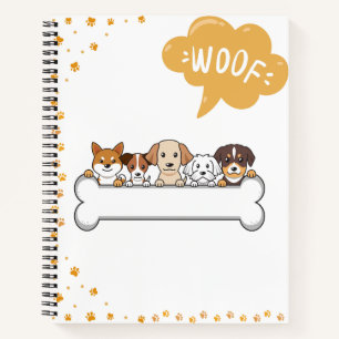 WOOF” Dog Squad Notebook