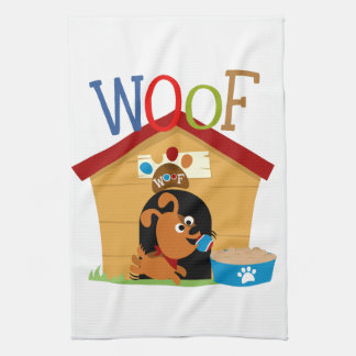 Woof Dog Towel