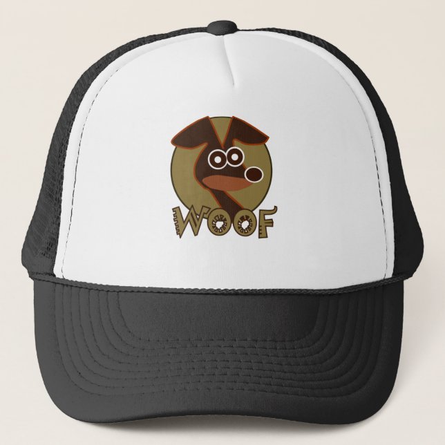 Woof Dog Trucker Hat (Front)