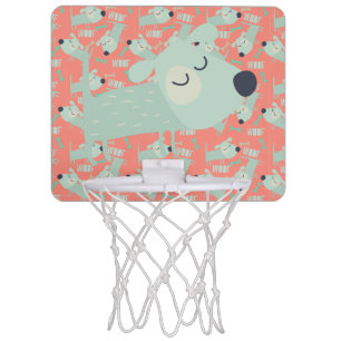 Woof Dogs and Bones Mini Basketball Hoop